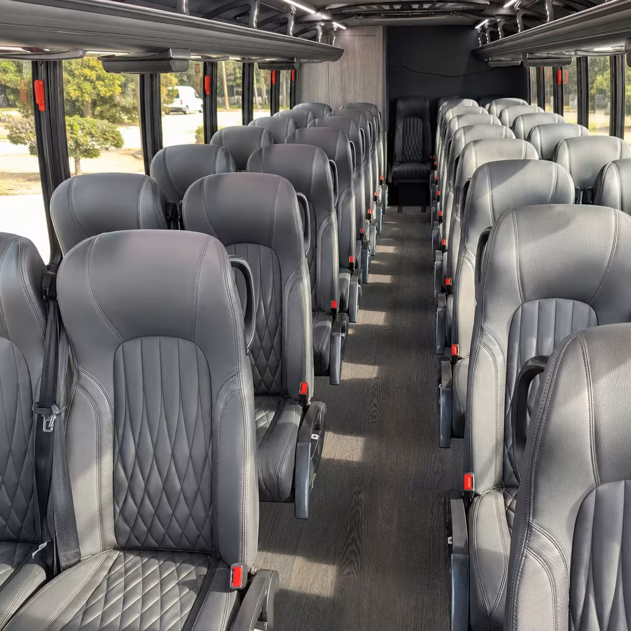 30 passenger minibus interior