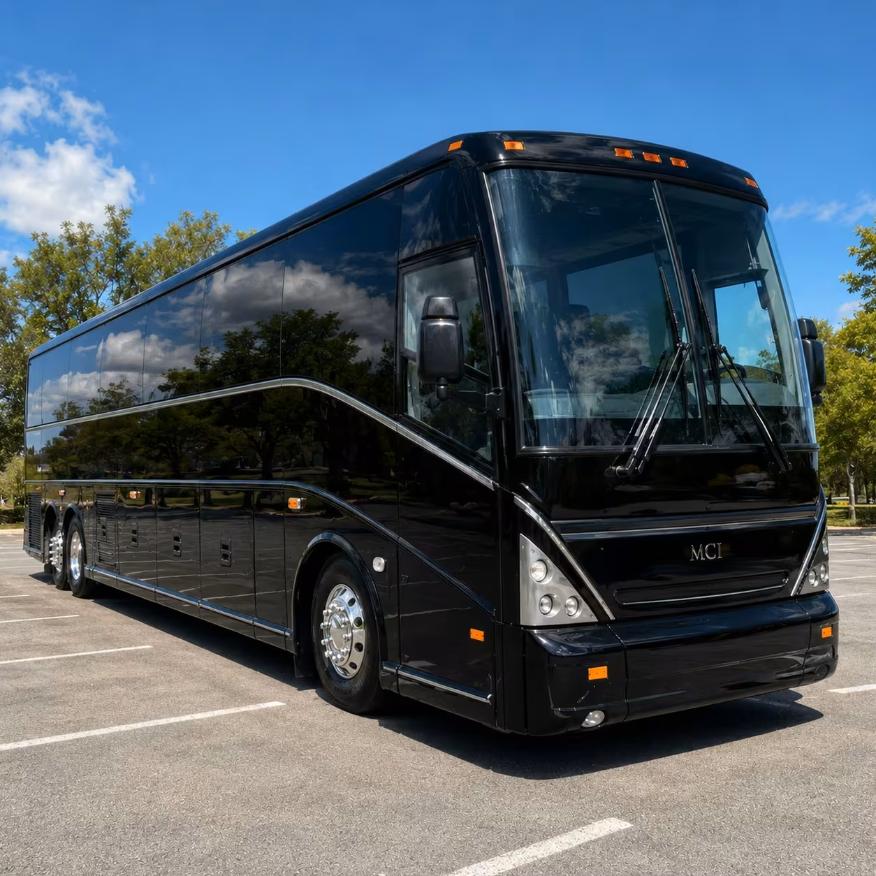 executive bus rentals from vacaville for long distance travel