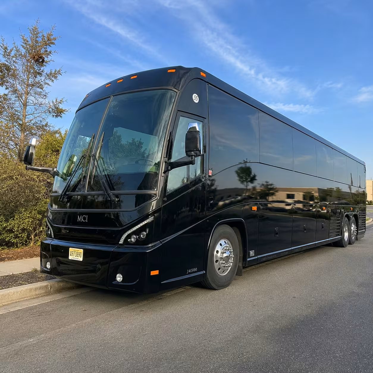 long distance charter bus rentals from vacaville to the bay area