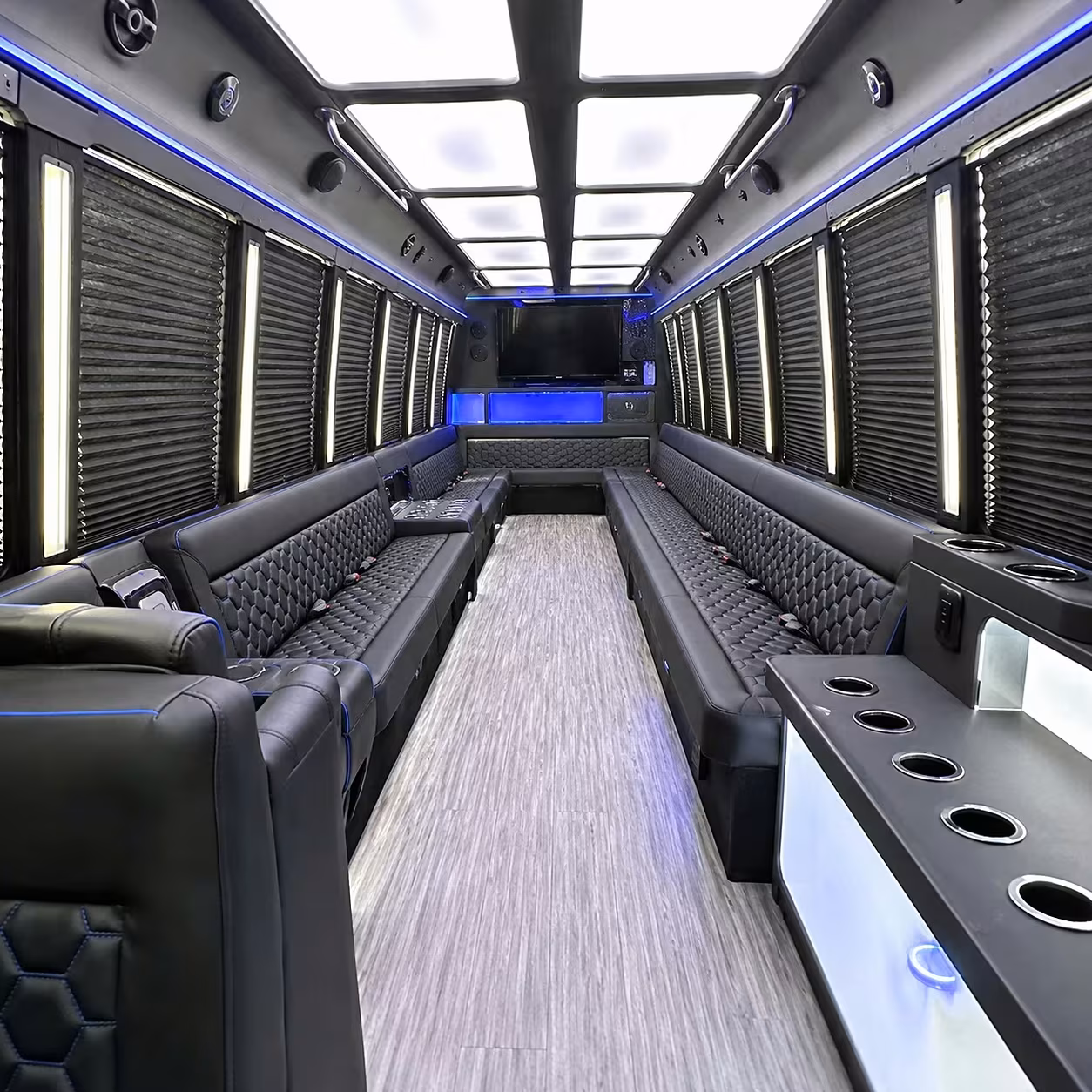 party bus interior