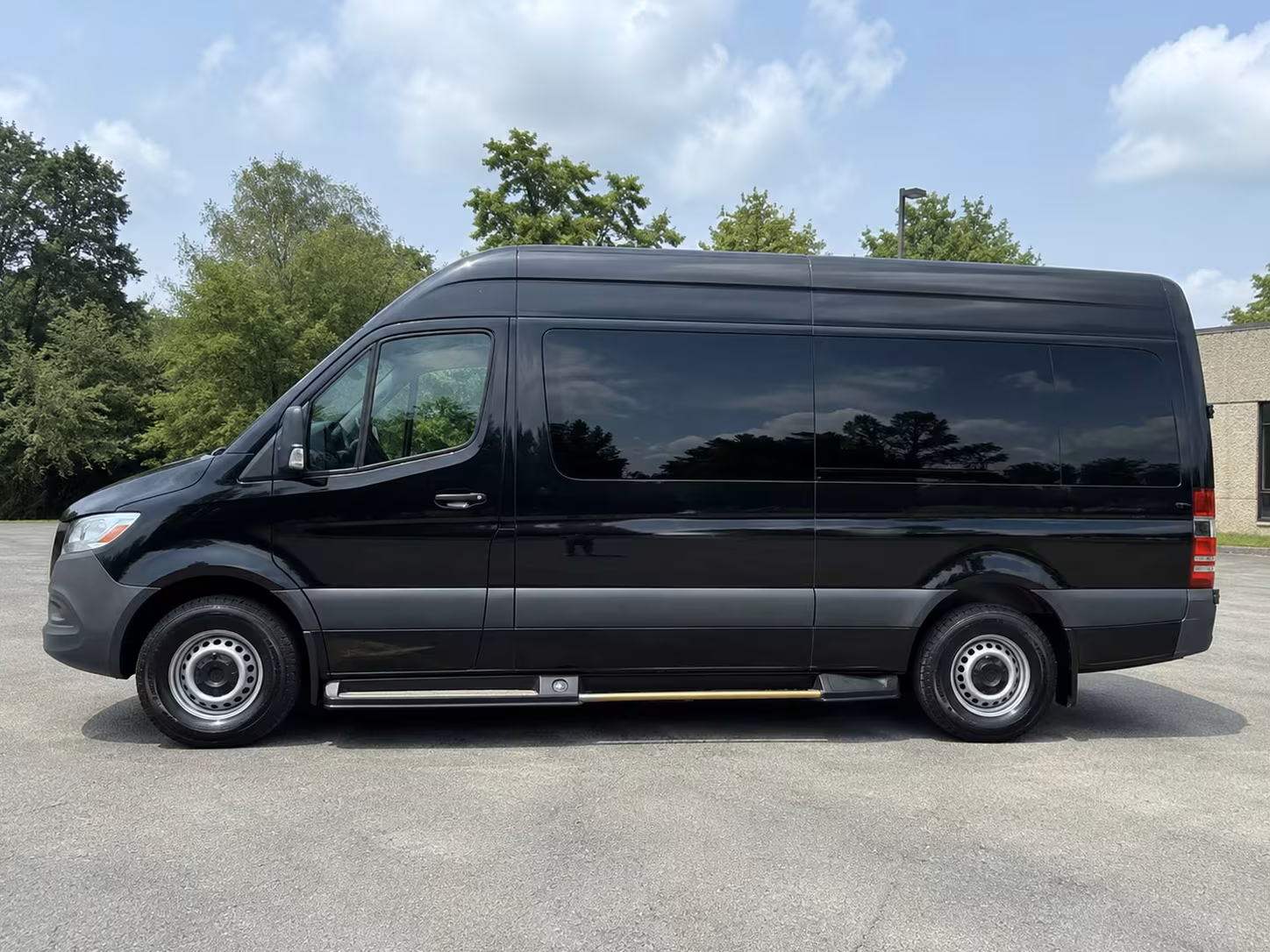 sprinter van with driver