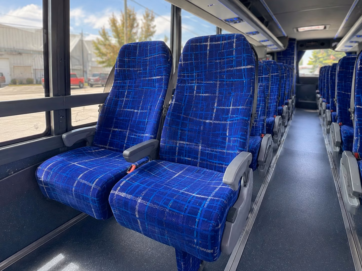 vacaville charter bus interior