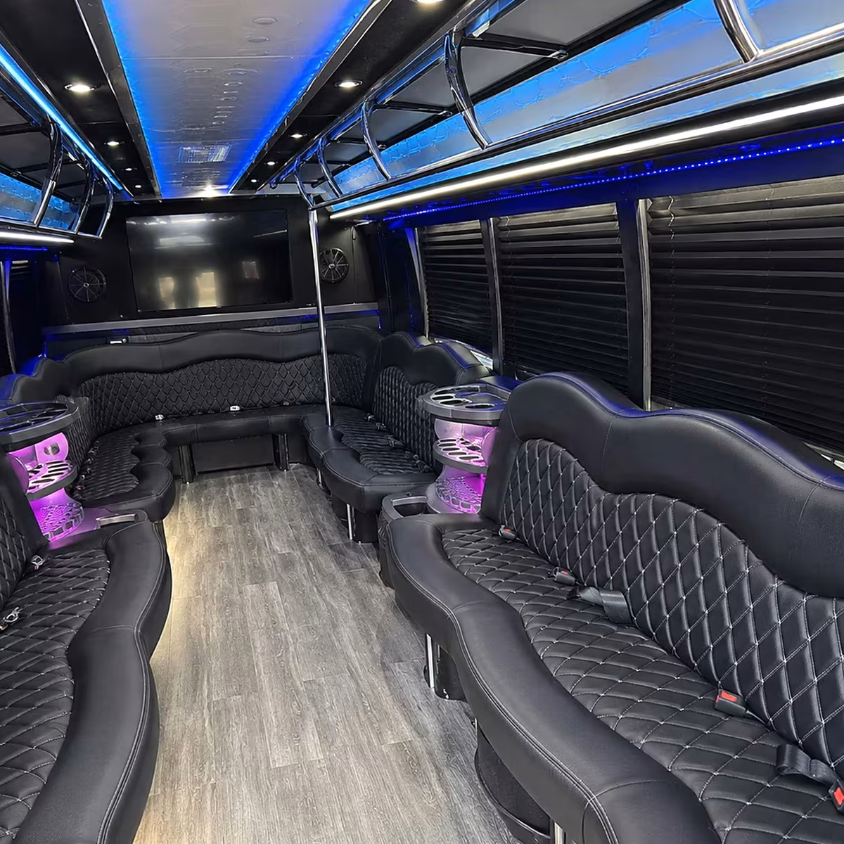 vacaville party bus rentals for concert nights
